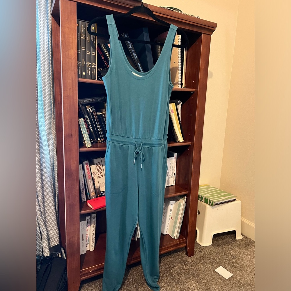 Athleta Balance Jumpsuit in Teal